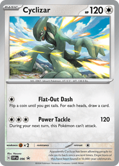 Cyclizar 96 — Scarlet & Violet Black Star Promos
