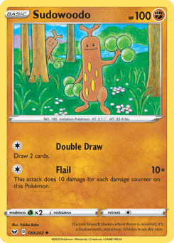 Sudowoodo 100 — Sword & Shield