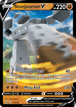 Stonjourner V 115 — Sword & Shield