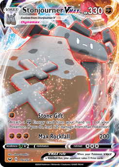 Stonjourner VMAX 116 — Sword & Shield