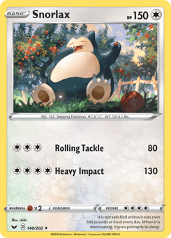 Snorlax 140 — Sword & Shield