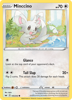 Minccino 145 — Sword & Shield