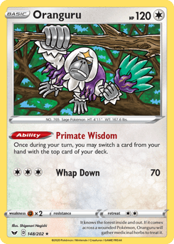 Oranguru 148 — Sword & Shield