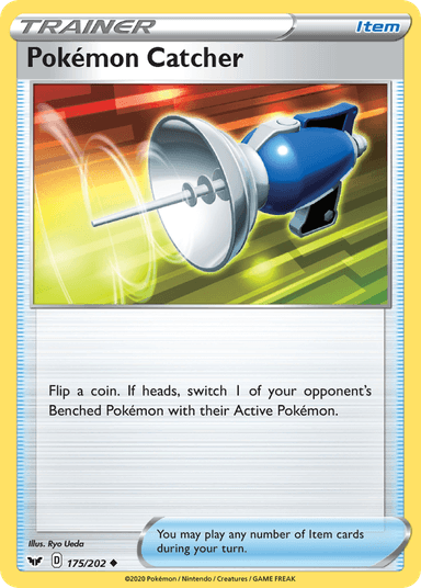 Carta Pokémon Catcher 175/202 do set Sword & Shield — Pokémon TCG | Bynx