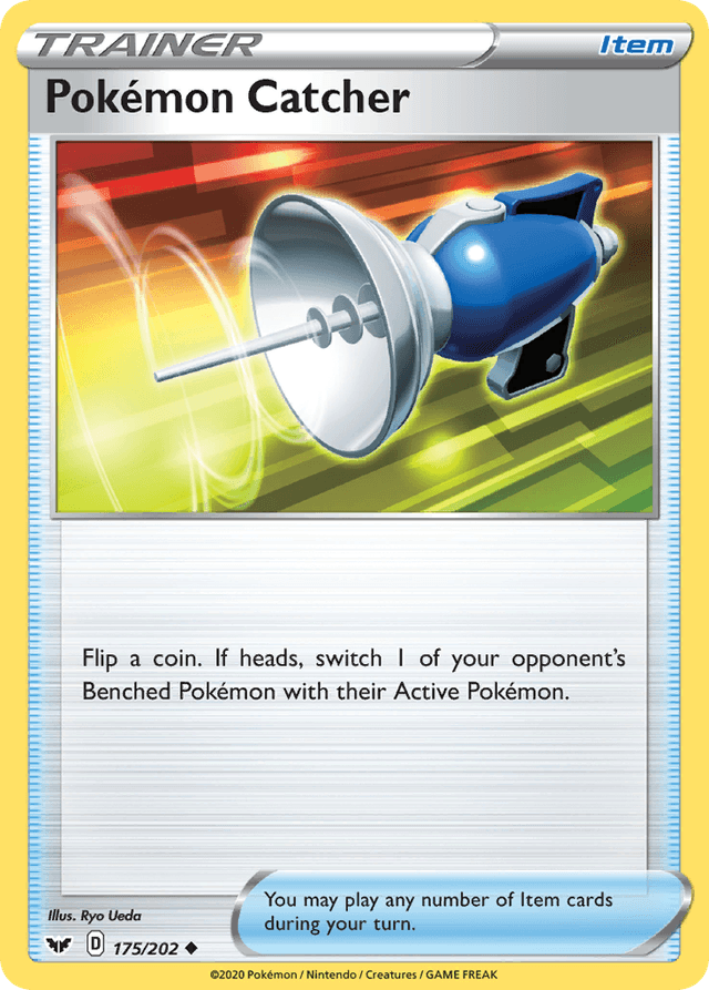 Carta Pokémon Catcher 175/202 do set Sword & Shield — Pokémon TCG | Bynx