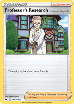 Professor's Research (Professor Magnolia) 178/202 — Sword & Shield