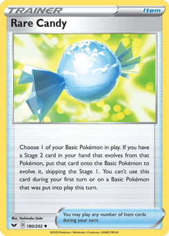 Rare Candy 180/202 — Sword & Shield