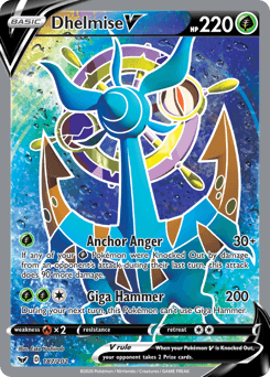 Dhelmise V 187 — Sword & Shield