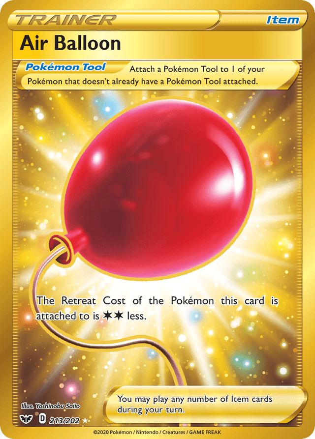 Carta Air Balloon 213/202 do set Sword & Shield — Pokémon TCG | Bynx