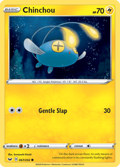 Chinchou 67 — Sword & Shield