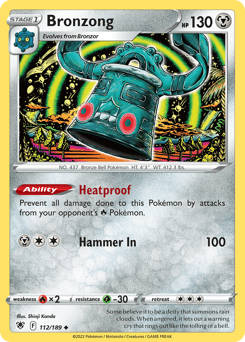 Bronzong 112 — Astral Radiance