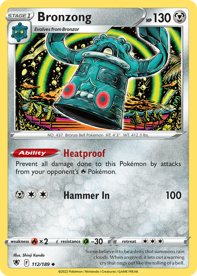 Carta Bronzong 112/189 do set Astral Radiance — Pokémon TCG | Bynx