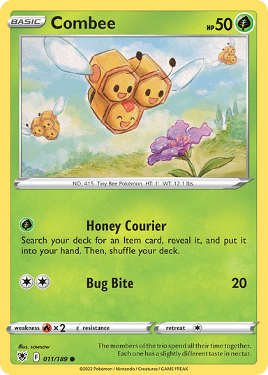Carta Combee 11/189 do set Astral Radiance — Pokémon TCG | Bynx