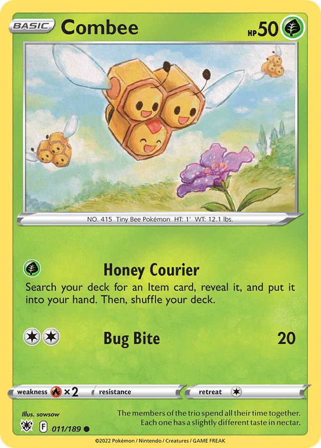 Carta Combee 11/189 do set Astral Radiance — Pokémon TCG | Bynx