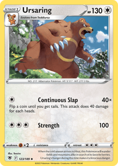 Ursaring 123 — Astral Radiance