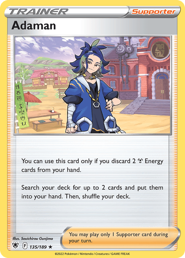 Carta Adaman 135/189 do set Astral Radiance — Pokémon TCG | Bynx