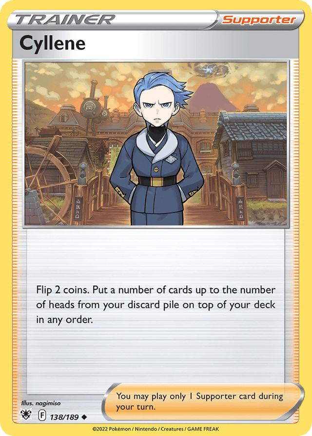 Carta Cyllene 138/189 do set Astral Radiance — Pokémon TCG | Bynx