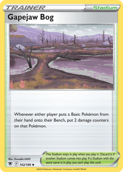 Gapejaw Bog 142/189 — Fulgor Astral
