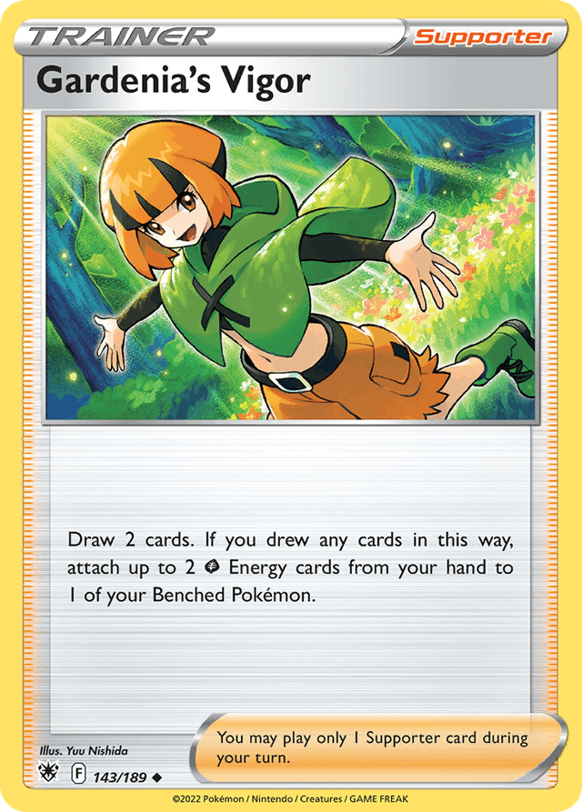 Carta Gardenia's Vigor 143/189 do set Astral Radiance — Pokémon TCG | Bynx