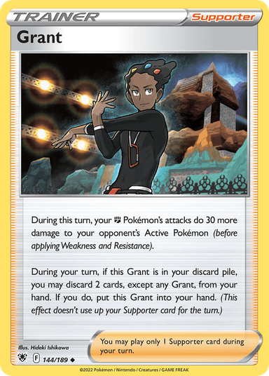 Carta Grant 144/189 do set Astral Radiance — Pokémon TCG | Bynx