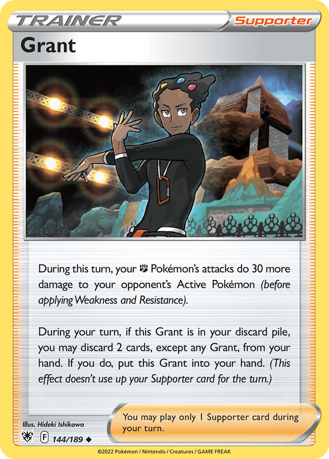 Carta Grant 144/189 do set Astral Radiance — Pokémon TCG | Bynx