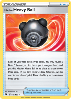 Hisuian Heavy Ball 146/189 — Fulgor Astral