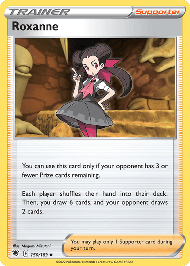 Carta Roxanne 150/189 do set Astral Radiance — Pokémon TCG | Bynx
