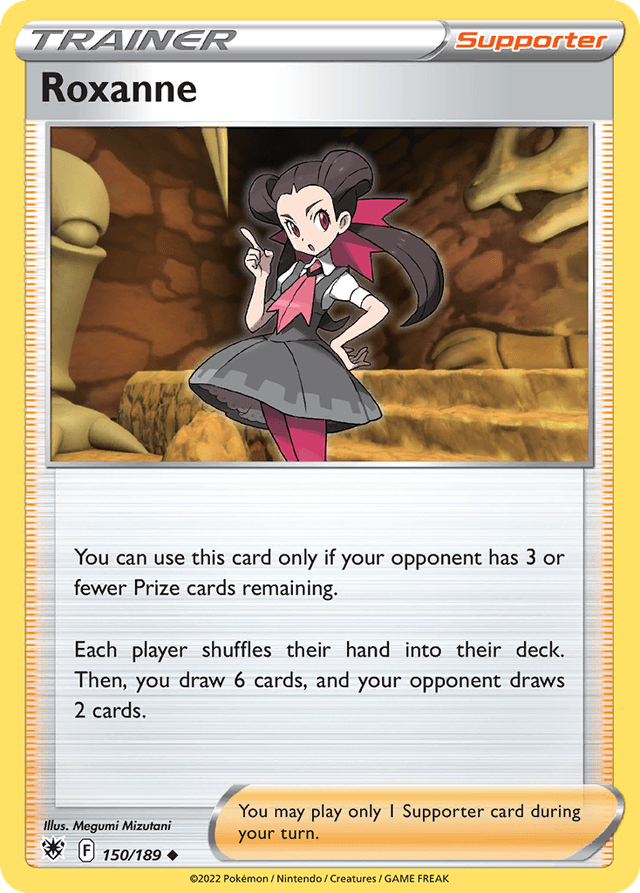 Carta Roxanne 150/189 do set Astral Radiance — Pokémon TCG | Bynx