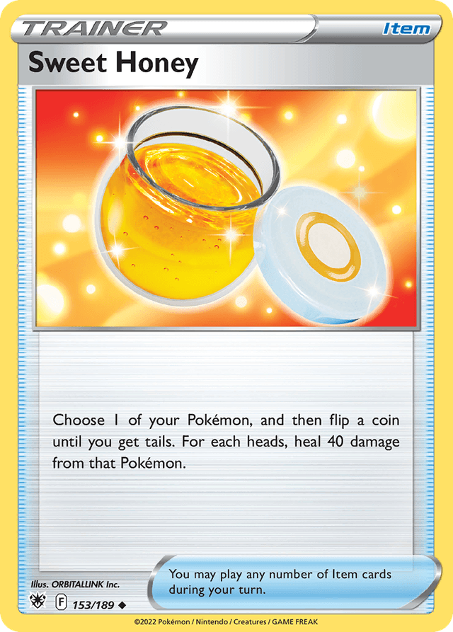 Carta Sweet Honey 153/189 do set Astral Radiance — Pokémon TCG | Bynx