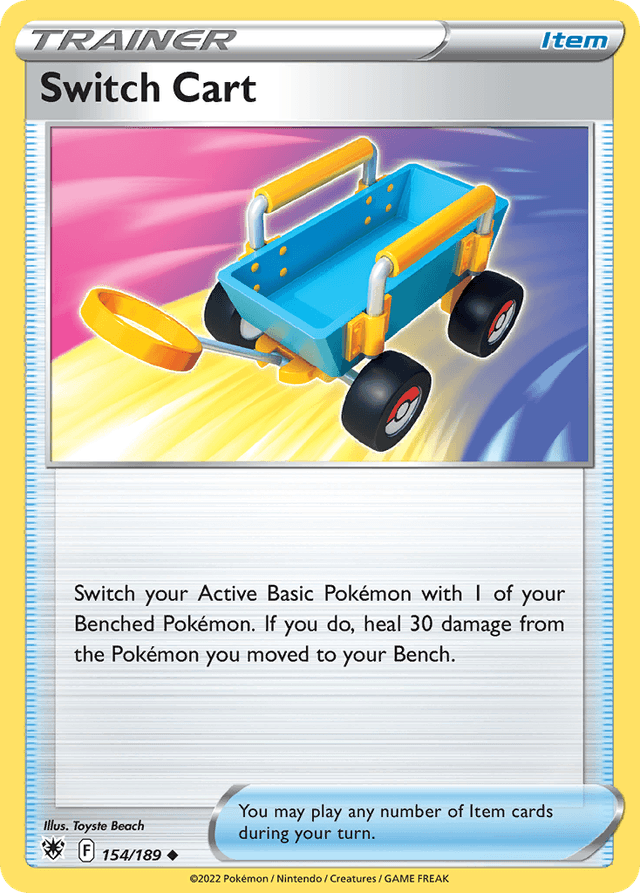 Carta Switch Cart 154/189 do set Astral Radiance — Pokémon TCG | Bynx