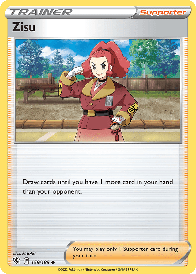 Carta Zisu 159/189 do set Astral Radiance — Pokémon TCG | Bynx