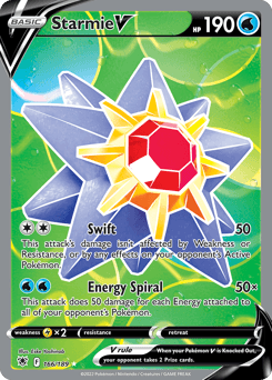 Starmie V 166 — Astral Radiance