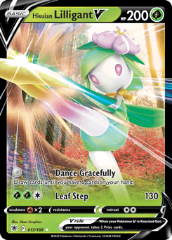 Hisuian Lilligant V 17 — Astral Radiance