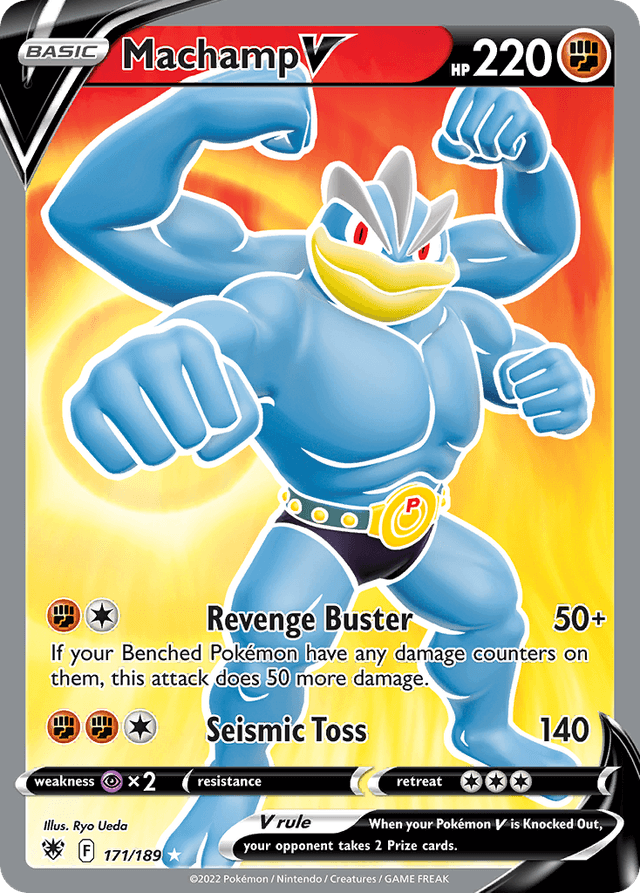 Carta Machamp V 171/189 do set Astral Radiance — Pokémon TCG | Bynx