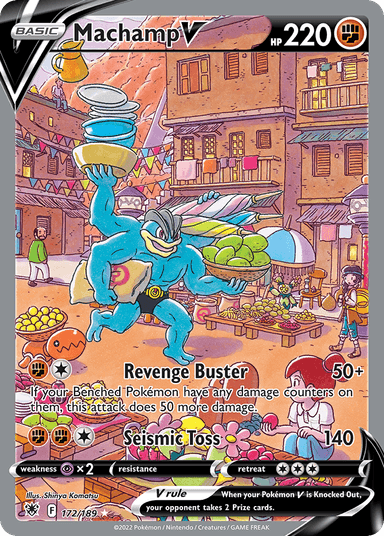 Carta Machamp V 172/189 do set Astral Radiance — Pokémon TCG | Bynx