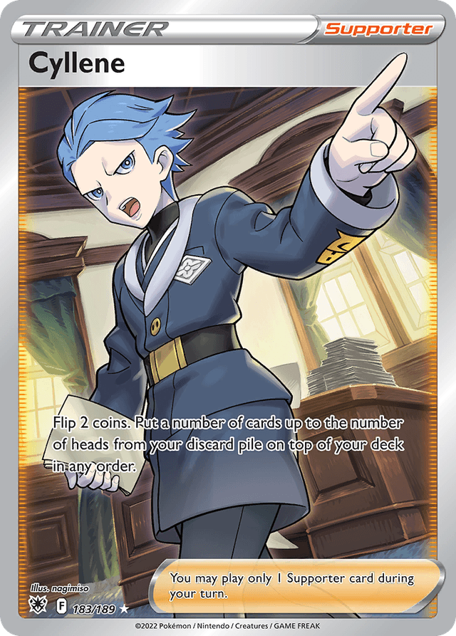Carta Cyllene 183/189 do set Astral Radiance — Pokémon TCG | Bynx