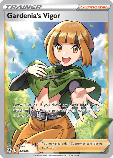 Carta Gardenia's Vigor 184/189 do set Astral Radiance — Pokémon TCG | Bynx