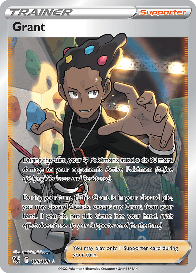 Carta Grant 185/189 do set Astral Radiance — Pokémon TCG | Bynx