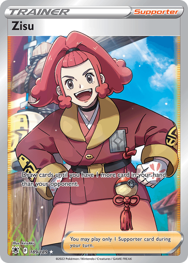Carta Zisu 189/189 do set Astral Radiance — Pokémon TCG | Bynx