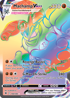 Machamp VMAX 194 — Astral Radiance