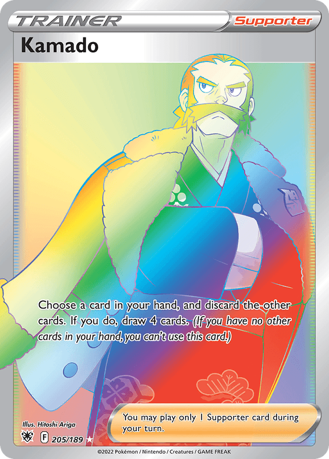 Carta Kamado 205/189 do set Astral Radiance — Pokémon TCG | Bynx