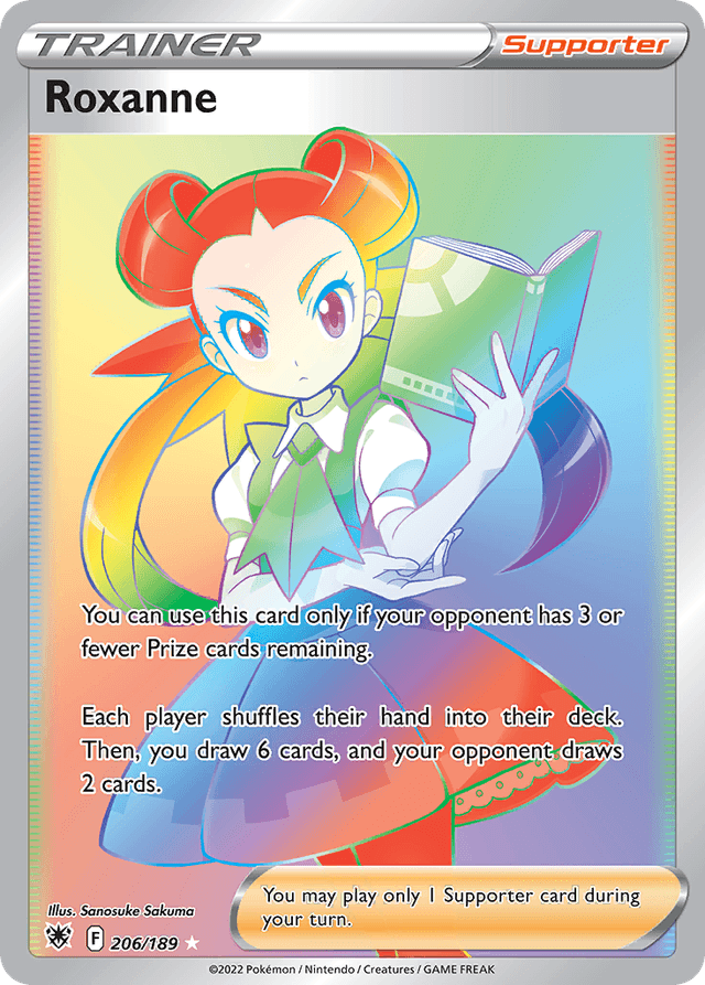 Carta Roxanne 206/189 do set Astral Radiance — Pokémon TCG | Bynx