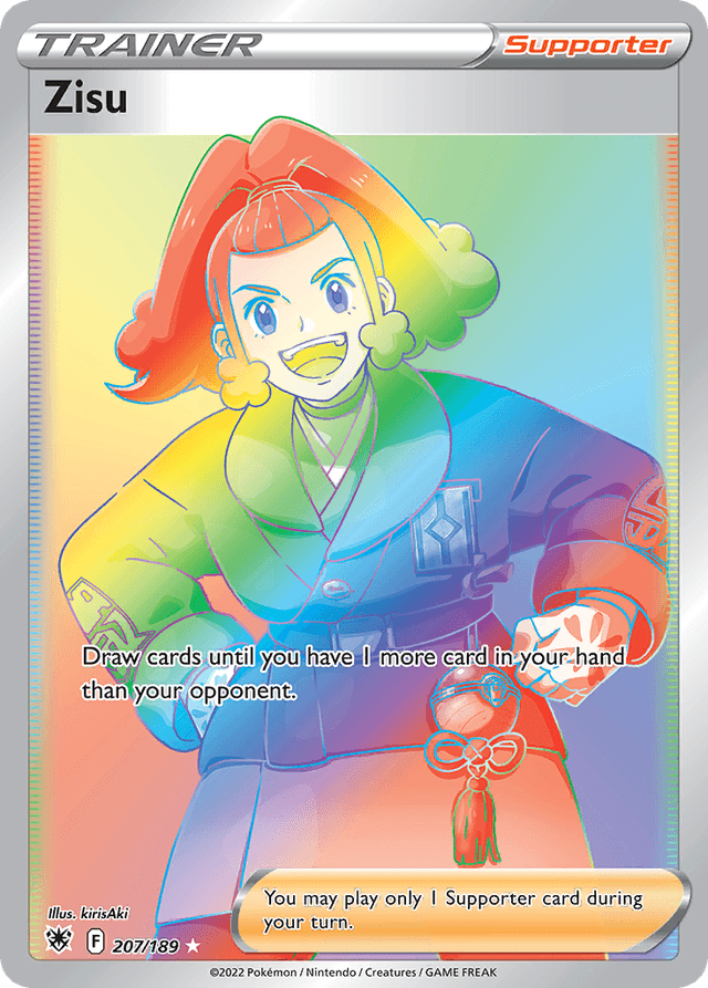 Carta Zisu 207/189 do set Astral Radiance — Pokémon TCG | Bynx