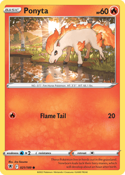 Ponyta 21 — Astral Radiance