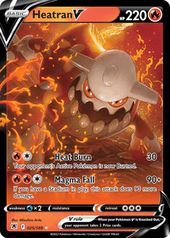Heatran V 25 — Astral Radiance