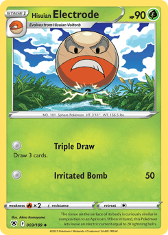 Hisuian Electrode 3 — Astral Radiance