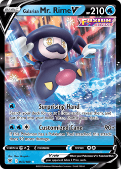 Galarian Mr. Rime V 49 — Astral Radiance