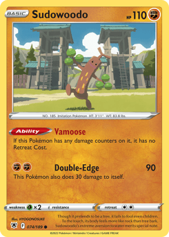 Sudowoodo 74 — Astral Radiance