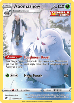 Abomasnow TG01 — Astral Radiance Trainer Gallery