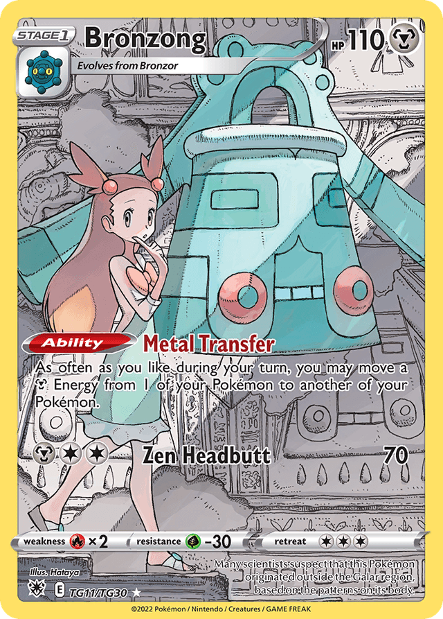 Carta Bronzong TG11/30 do set Astral Radiance Trainer Gallery — Pokémon TCG | Bynx